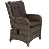 Bois le Duc Tuinstoelen>Stoel Ricci verstelbaar Willow Grey