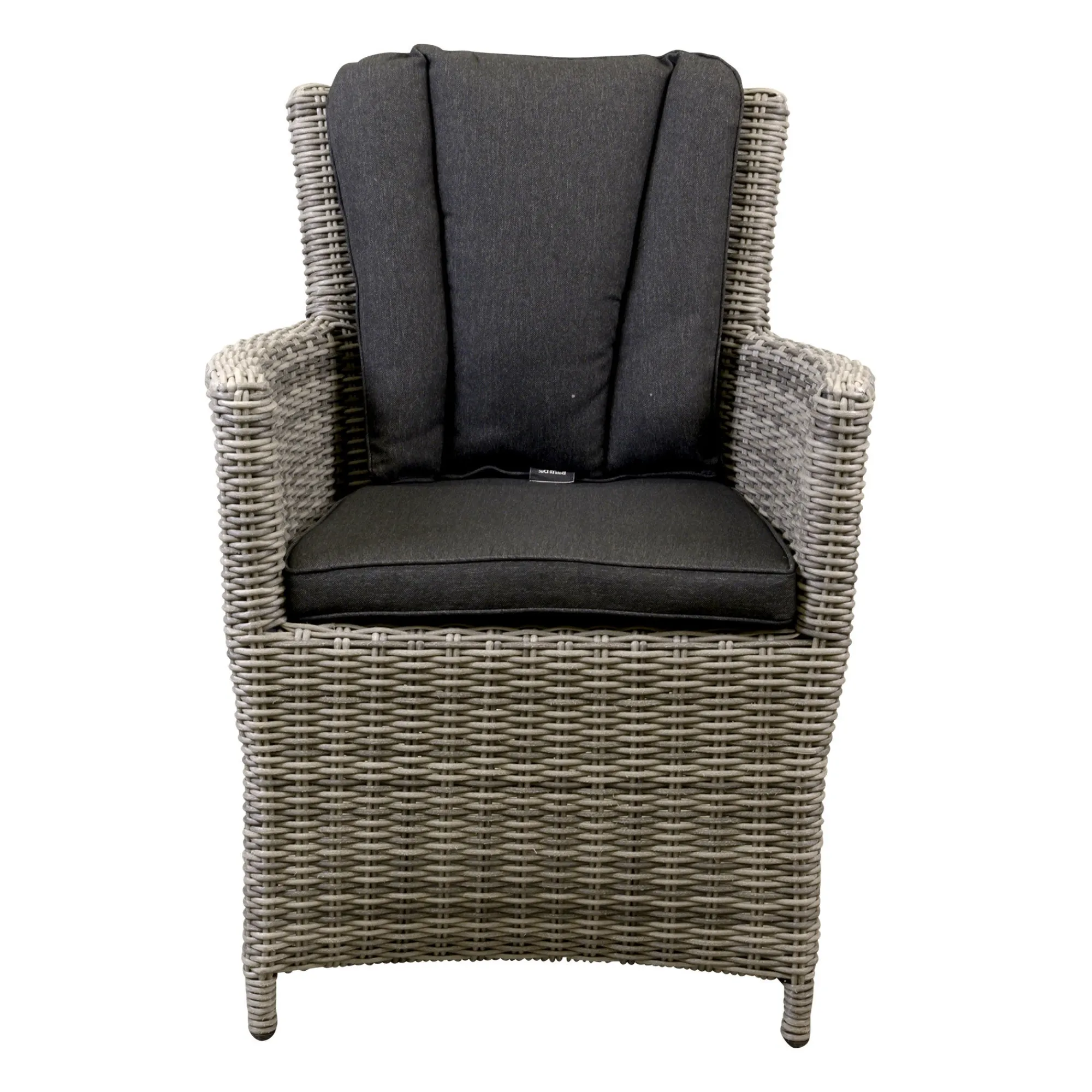 Bois le Duc Tuinstoelen>Stoel Sauro white grey met kussen
