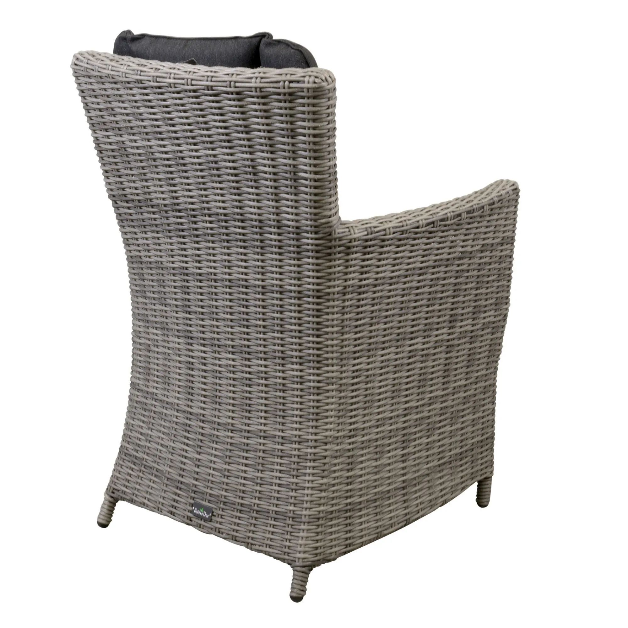 Bois le Duc Tuinstoelen>Stoel Sauro white grey met kussen