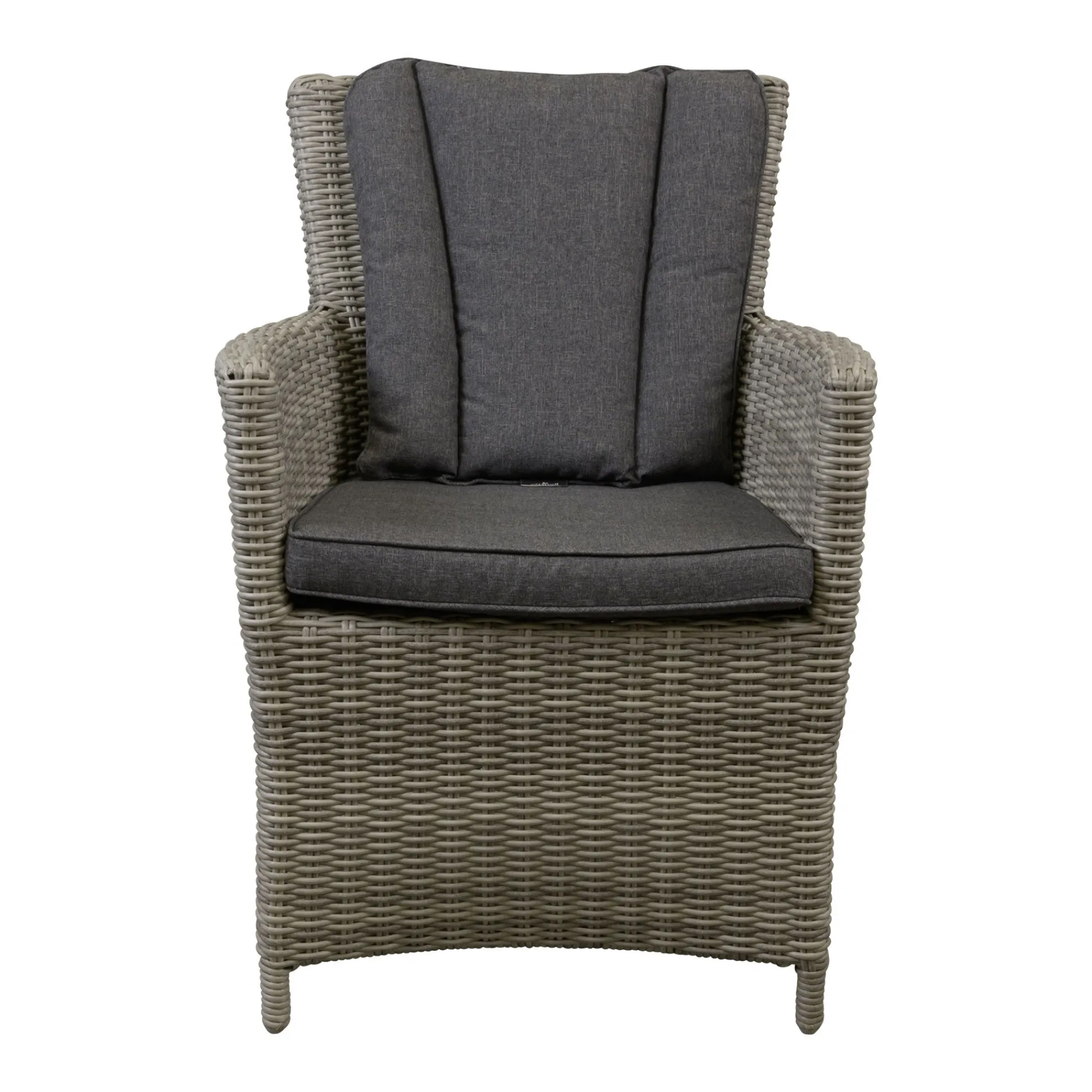 Bois le Duc Tuinstoelen>Stoel Sauro willow grey met kussen