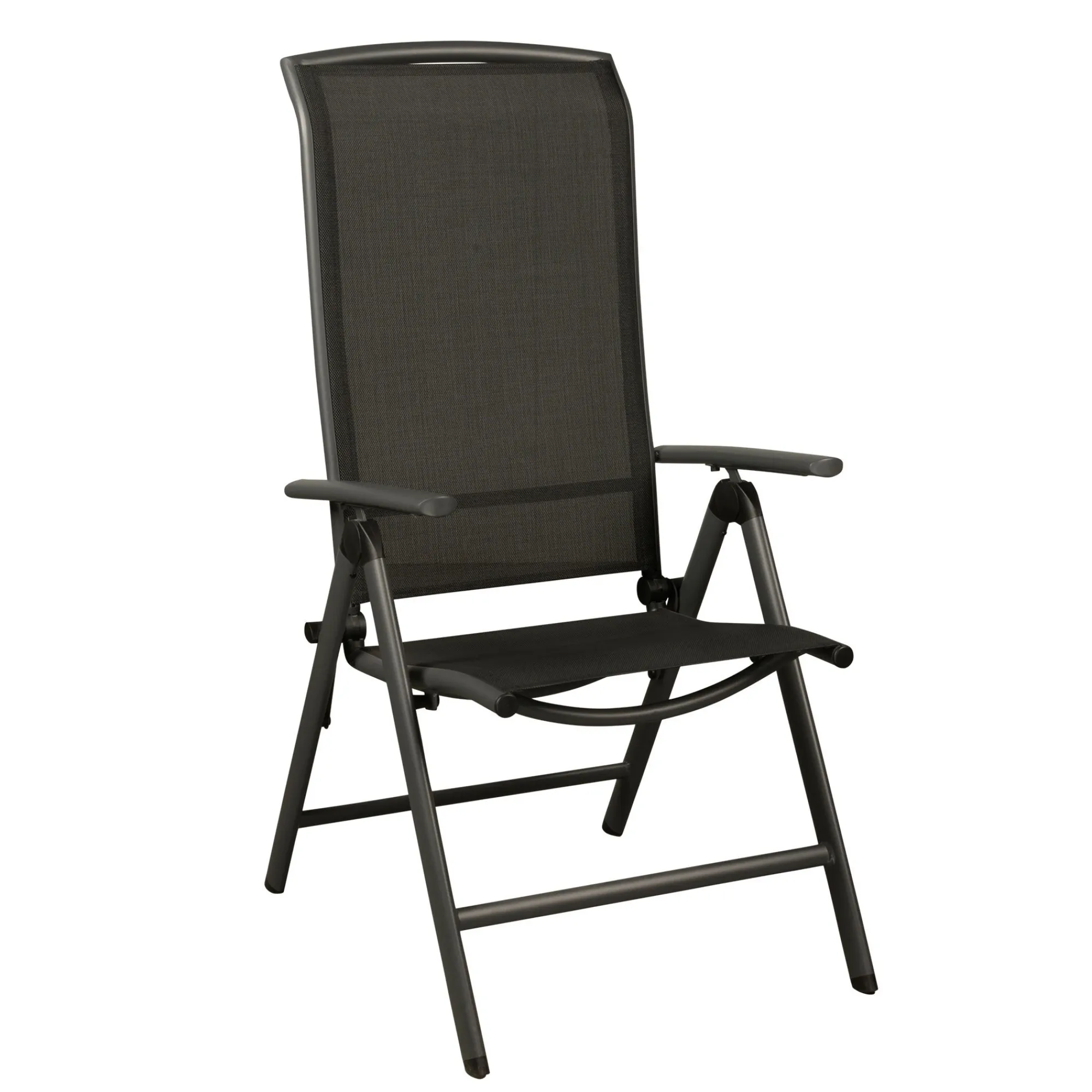 Bois le Duc Tuinstoelen>Stoel 8-st Balgano antra metal/zwart