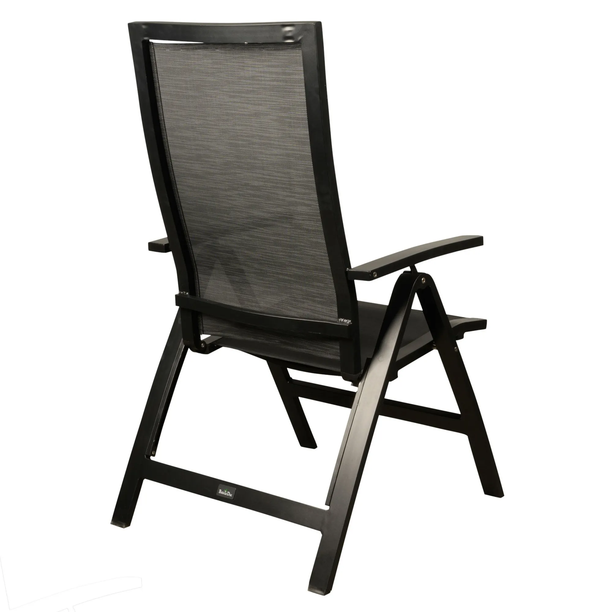 Bois le Duc Tuinstoelen>Stoel standen Casera zwart/antra