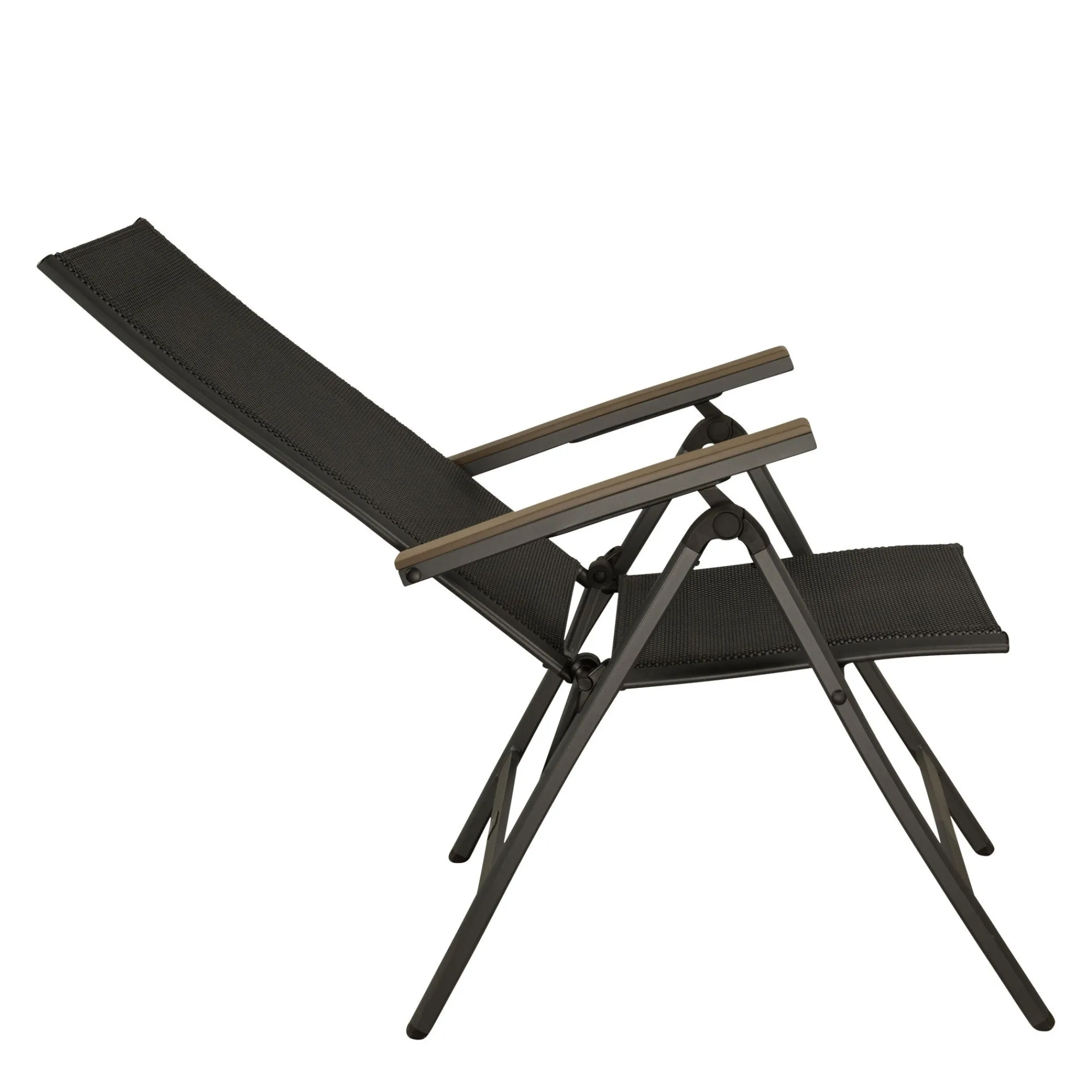 Bois le Duc Tuinstoelen>Stoel 6-standen Martino Antraciet