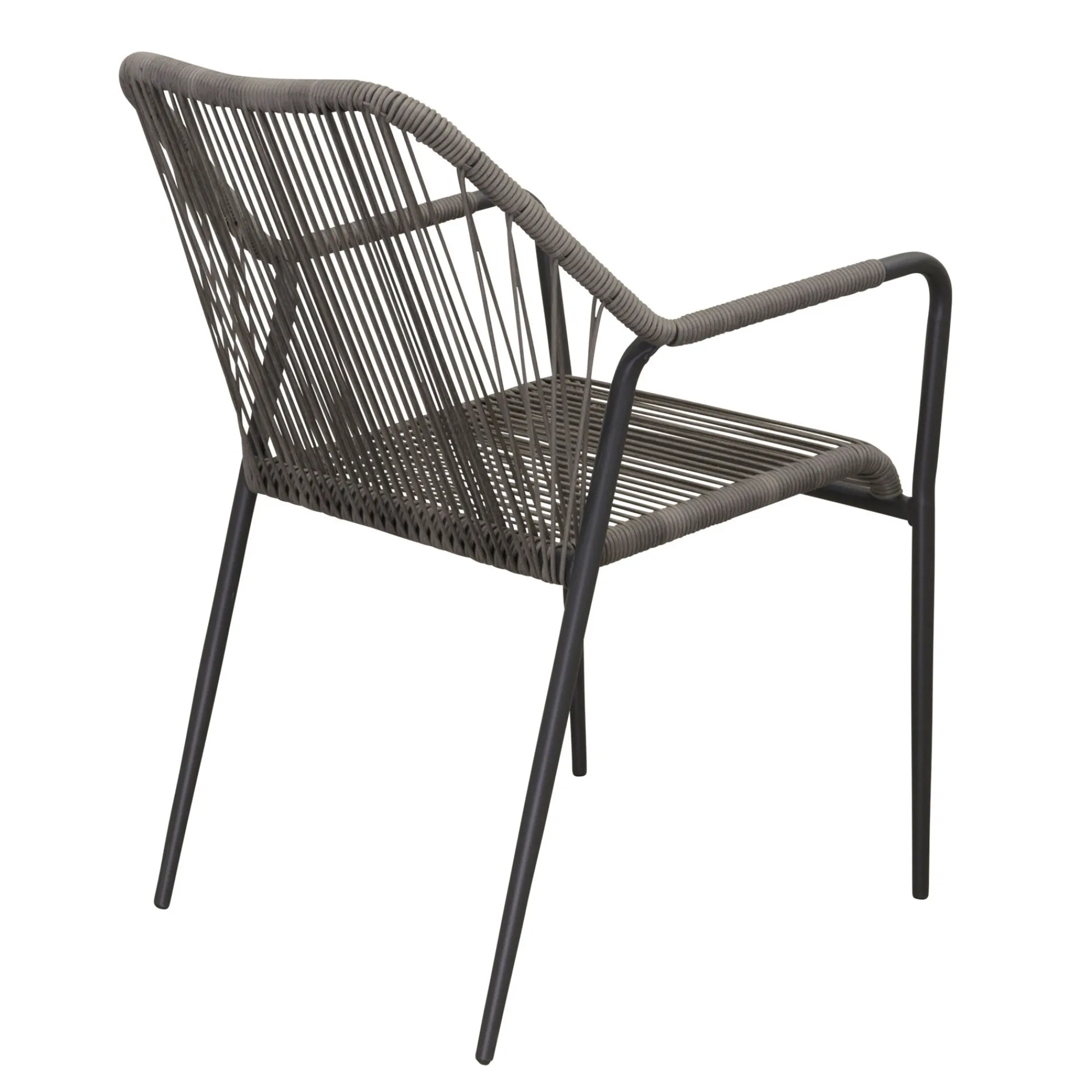 Bois le Duc Tuinstoelen>Stoel stapel Alano antraciet