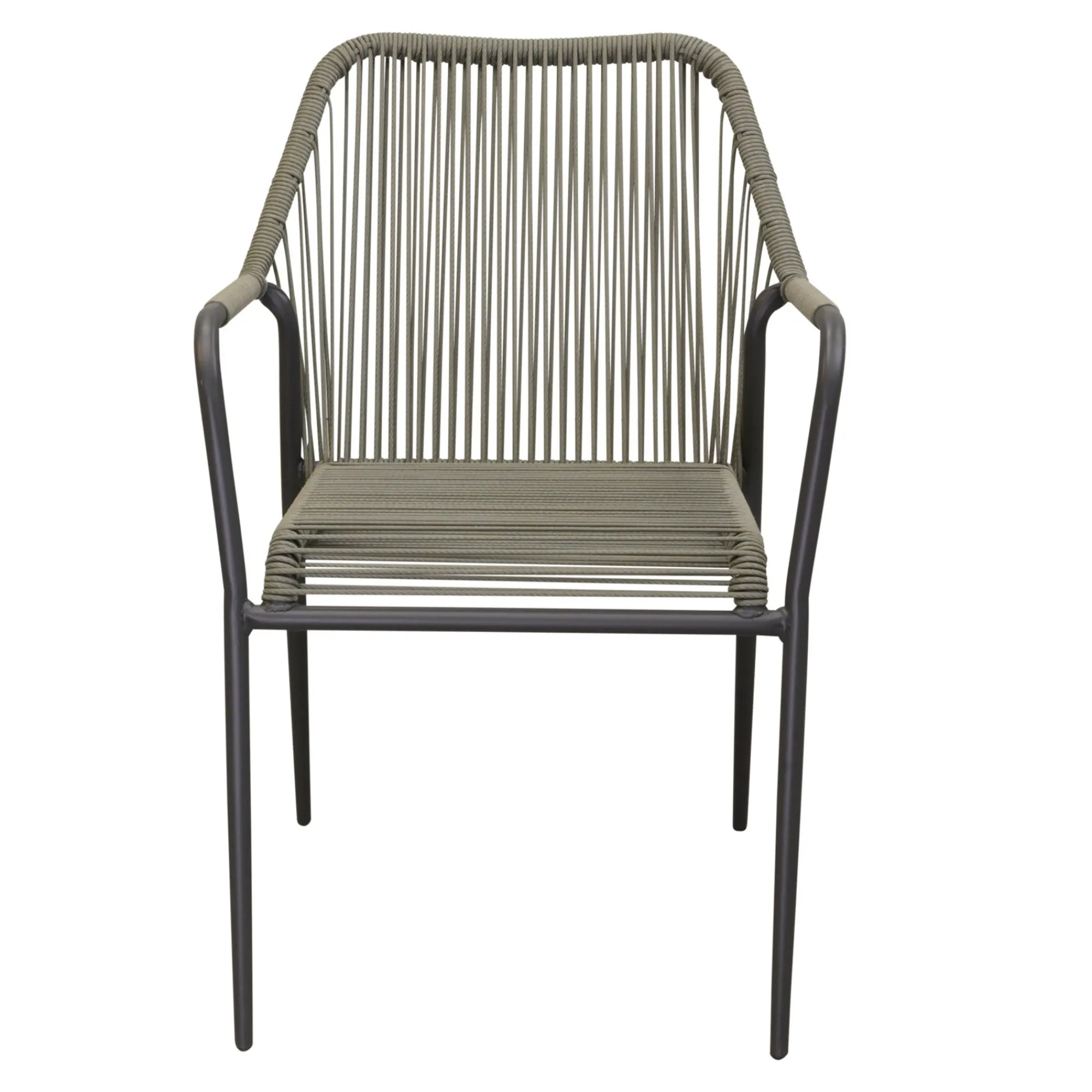 Tuinstoelen>Stoel stapel Alano mosgroen