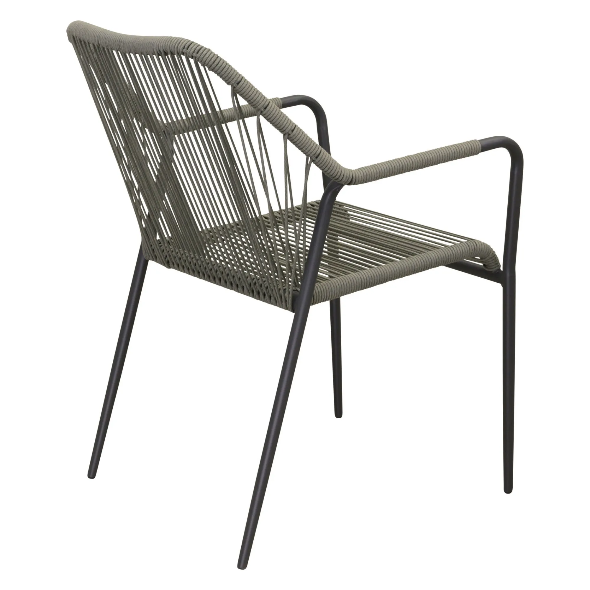 Tuinstoelen>Stoel stapel Alano mosgroen