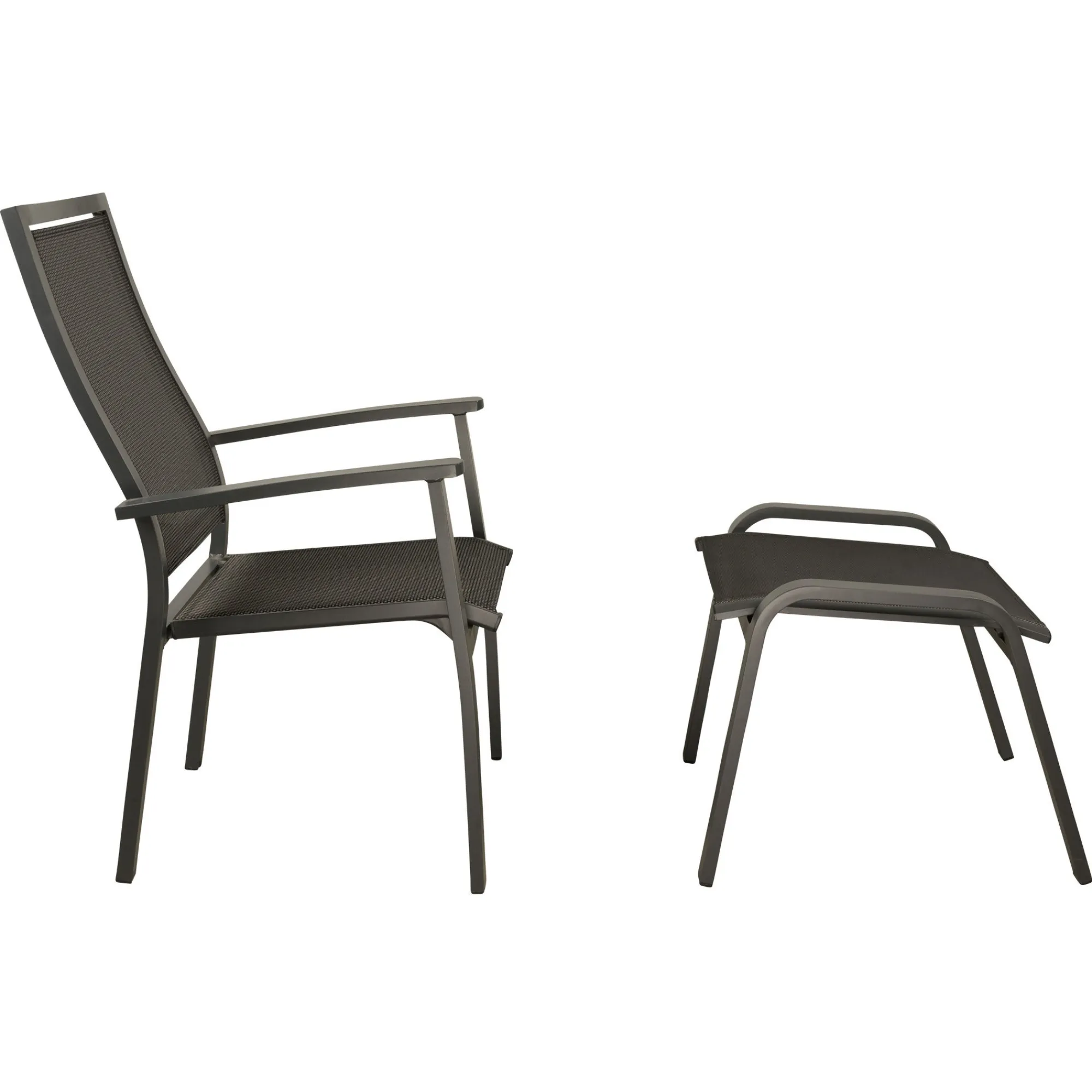 Bois le Duc Tuinstoelen>Stoel stapel Casera Antraciet