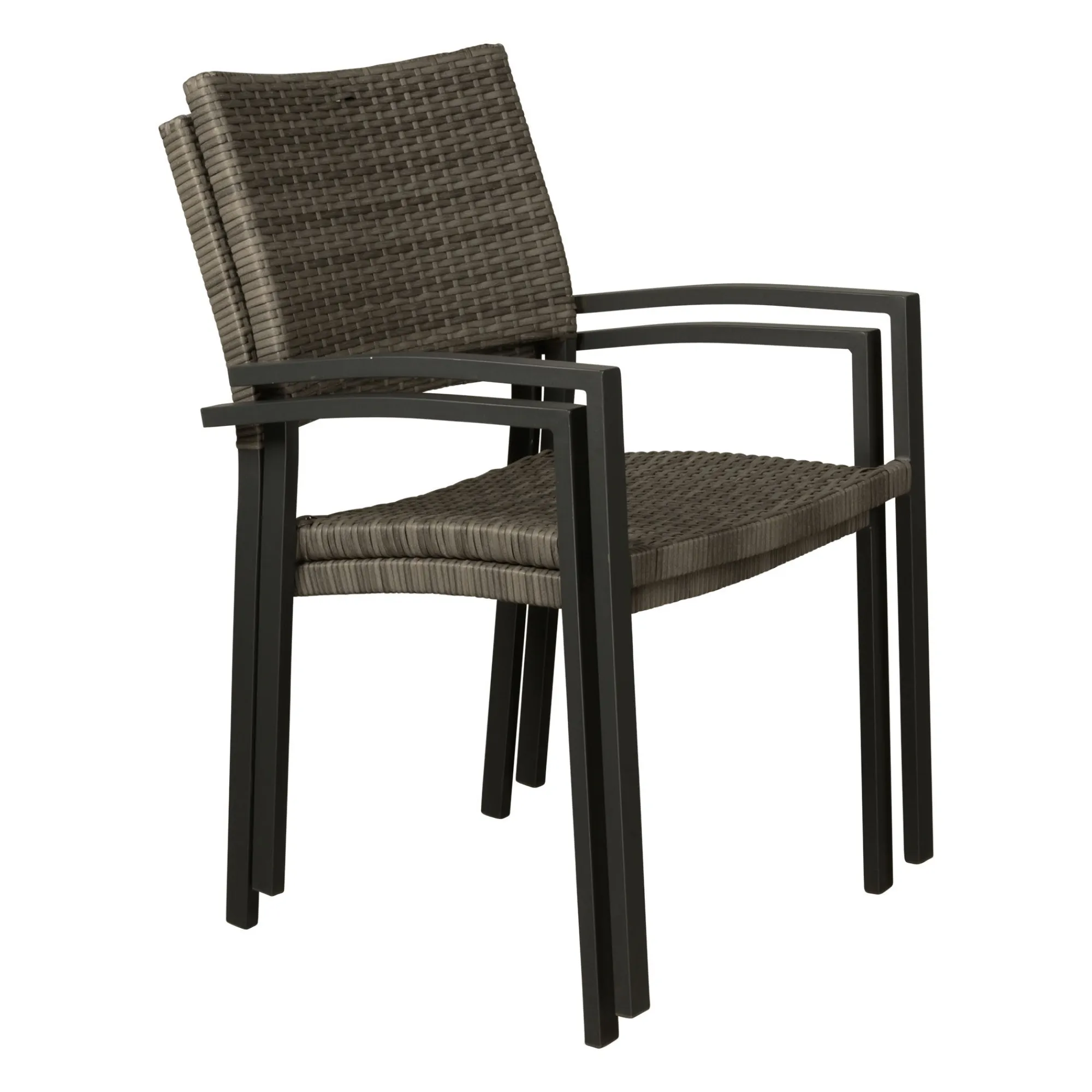 Bois le Duc Tuinstoelen>Stoel Stapel Cineto antraciet