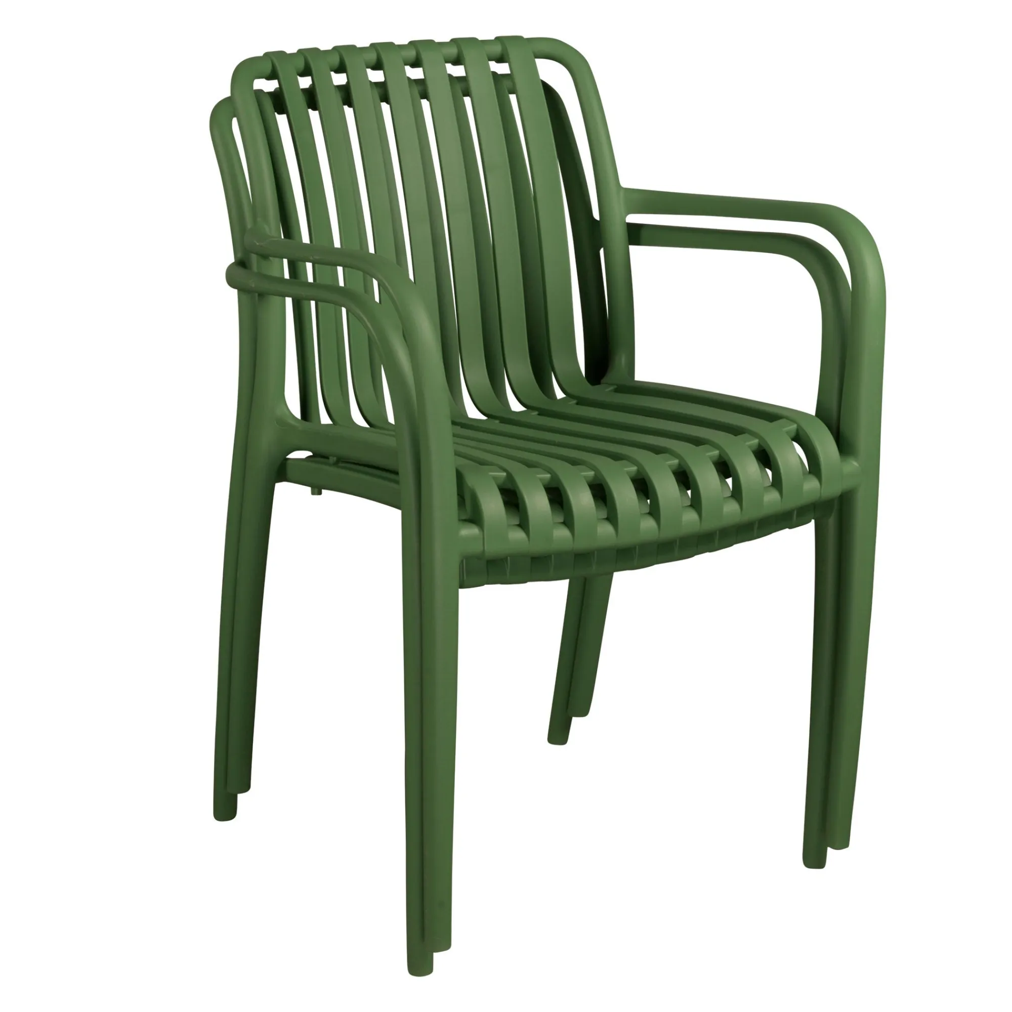 Bois le Duc Tuinstoelen>Stoel stapel Piolo groen