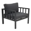 Bois le Duc Tuinstoelen|Loungesets>Stoel Trento Antraciet