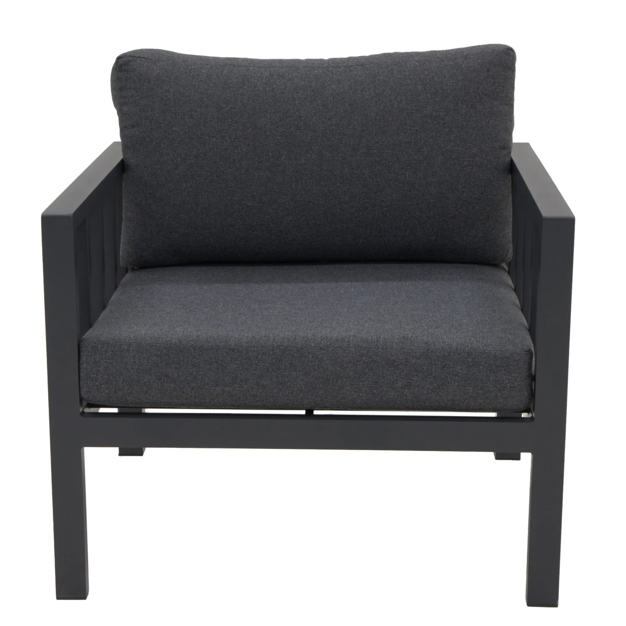 Bois le Duc Tuinstoelen|Loungesets>Stoel Trento Antraciet