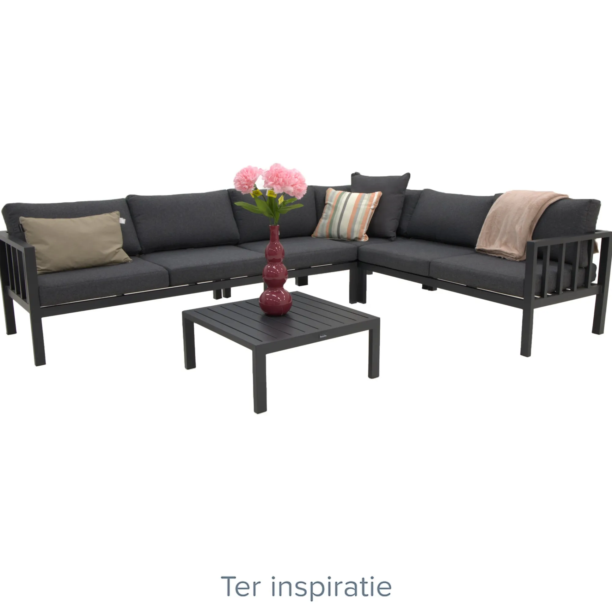 Bois le Duc Tuinstoelen|Loungesets>Stoel Trento Antraciet