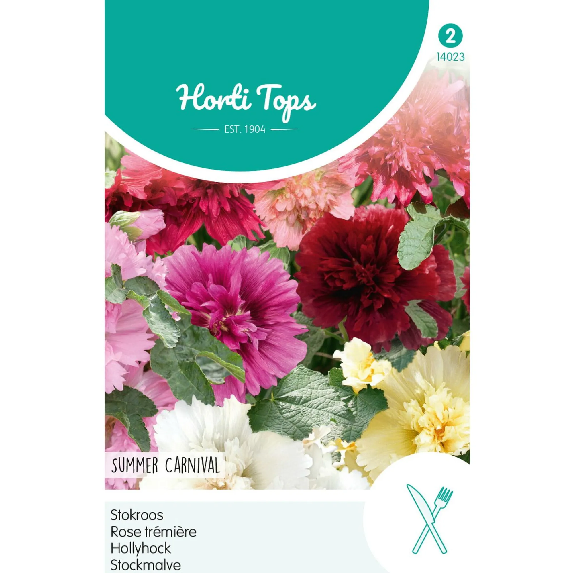 Horti Tops Moestuin>Stokroos Summer Carnival