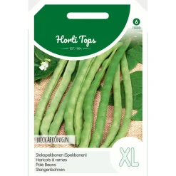 Horti Tops Moestuin>Stokspekbonen Neckarkönigin Phenomeen
