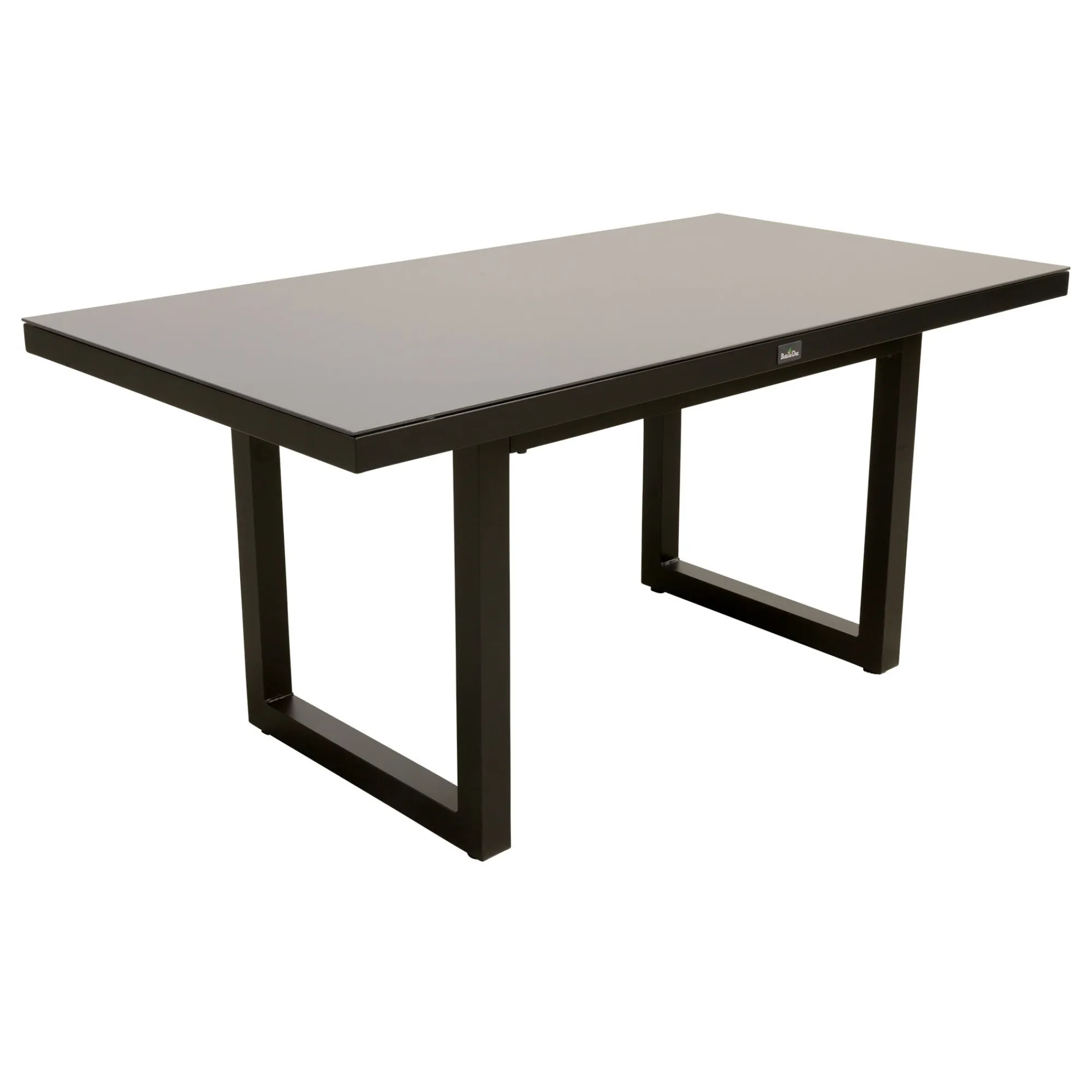 Bois le Duc Tuintafels|Loungesets>Tafel Brozzi hoog 140x75cm zwart