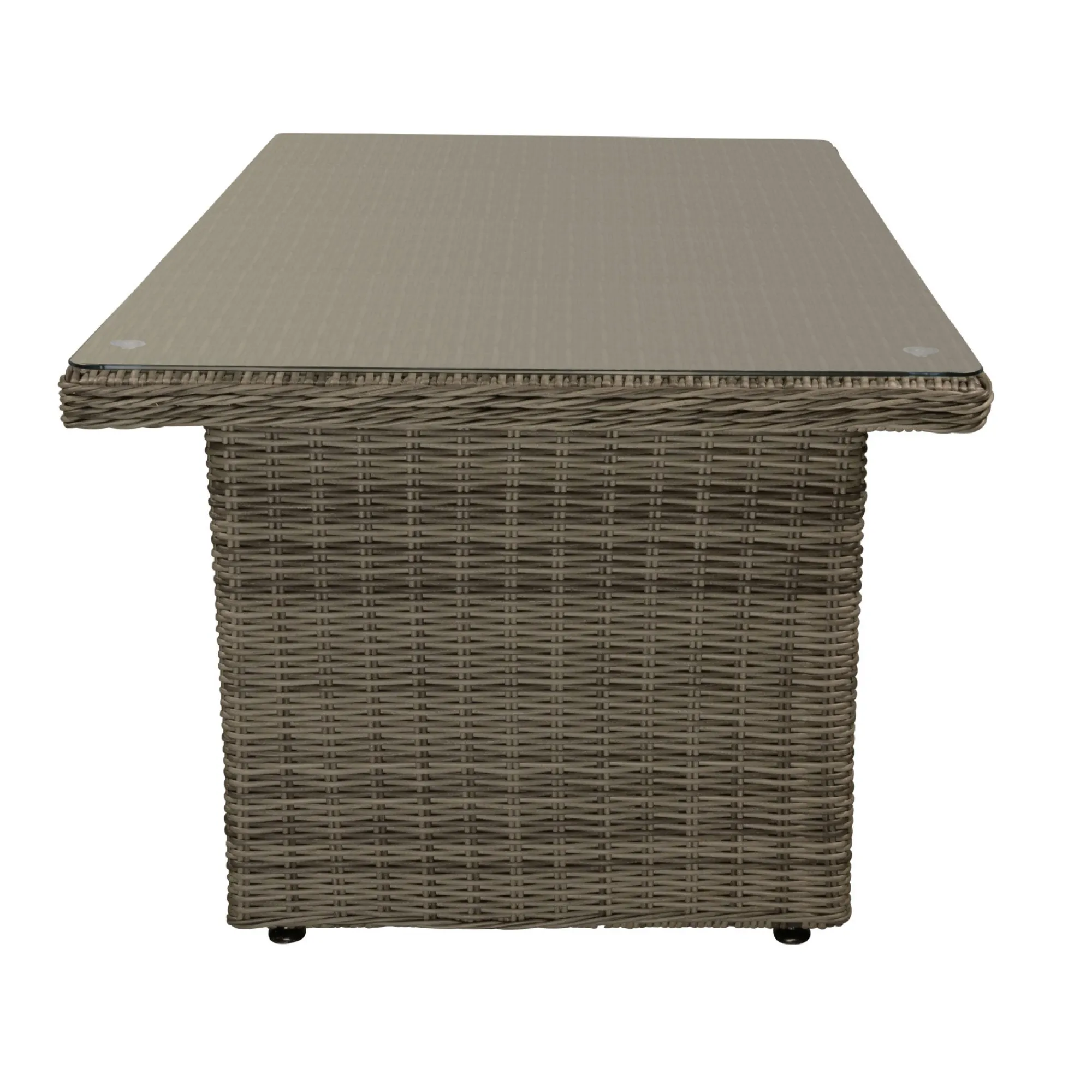 Bois le Duc Tuintafels>Tafel Caspoli 150x80cm willow grey