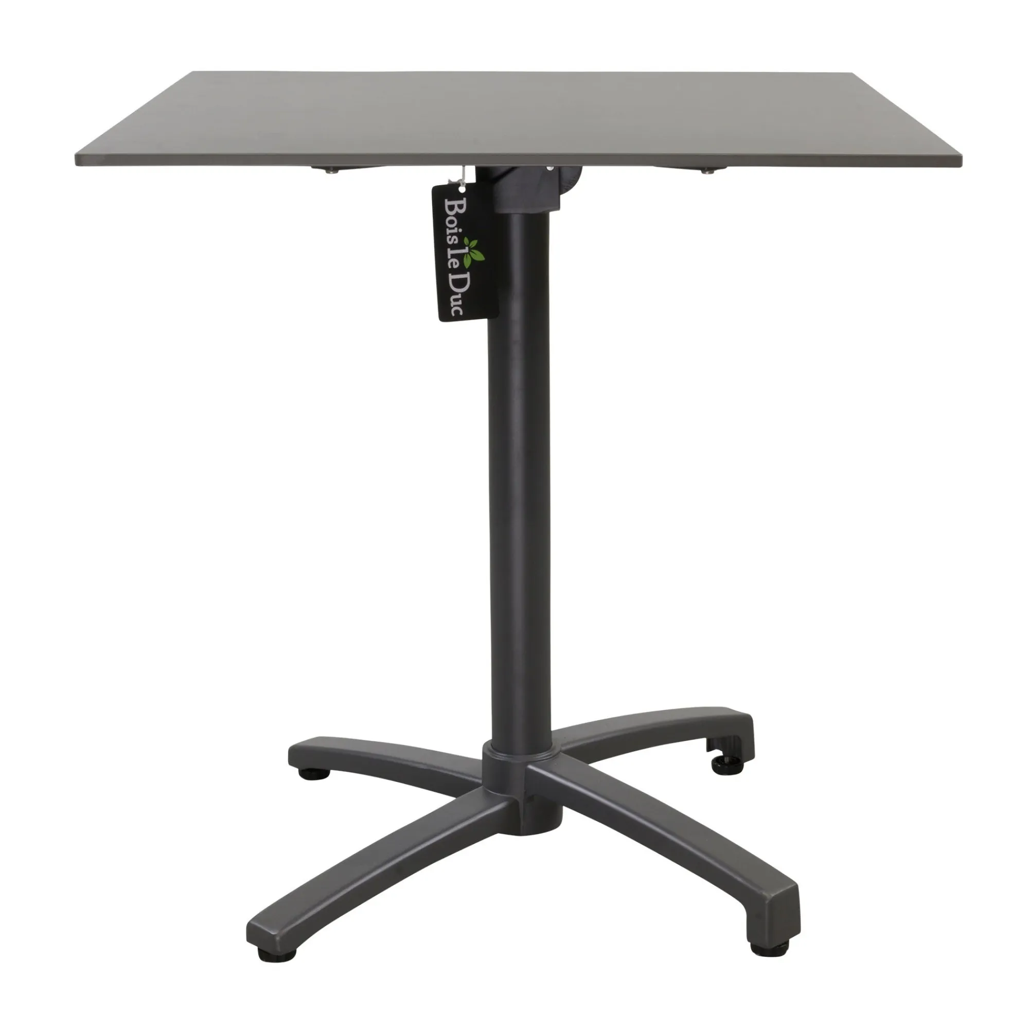 Bois le Duc Tuintafels>Tafel Firenze 70x70cm antraciet