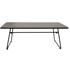 Bois le Duc Tuintafels|Loungesets>Tafel Mezzavia 110x60cm zwart