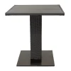 Tuintafels>Tafel Perera 68x68cm zwart