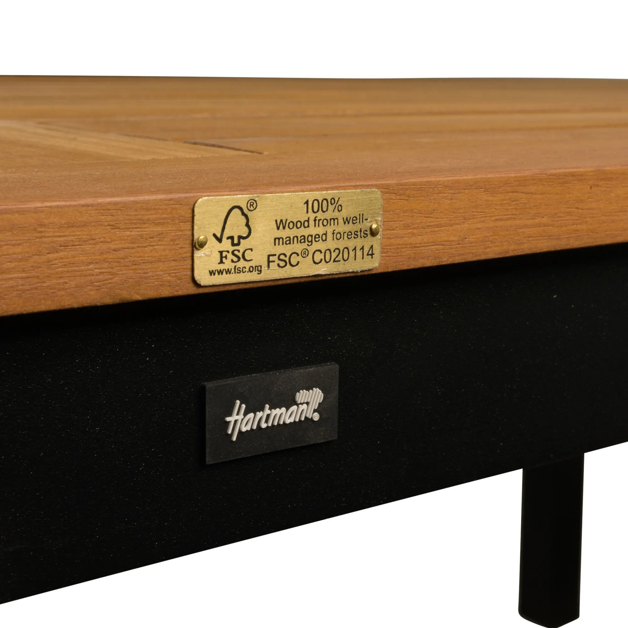 Hartman Tuintafels>Tafel Primavera 220x100cm zwart