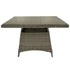 Bois le Duc Tuintafels>Tafel Vezza 120x120cm willow grey