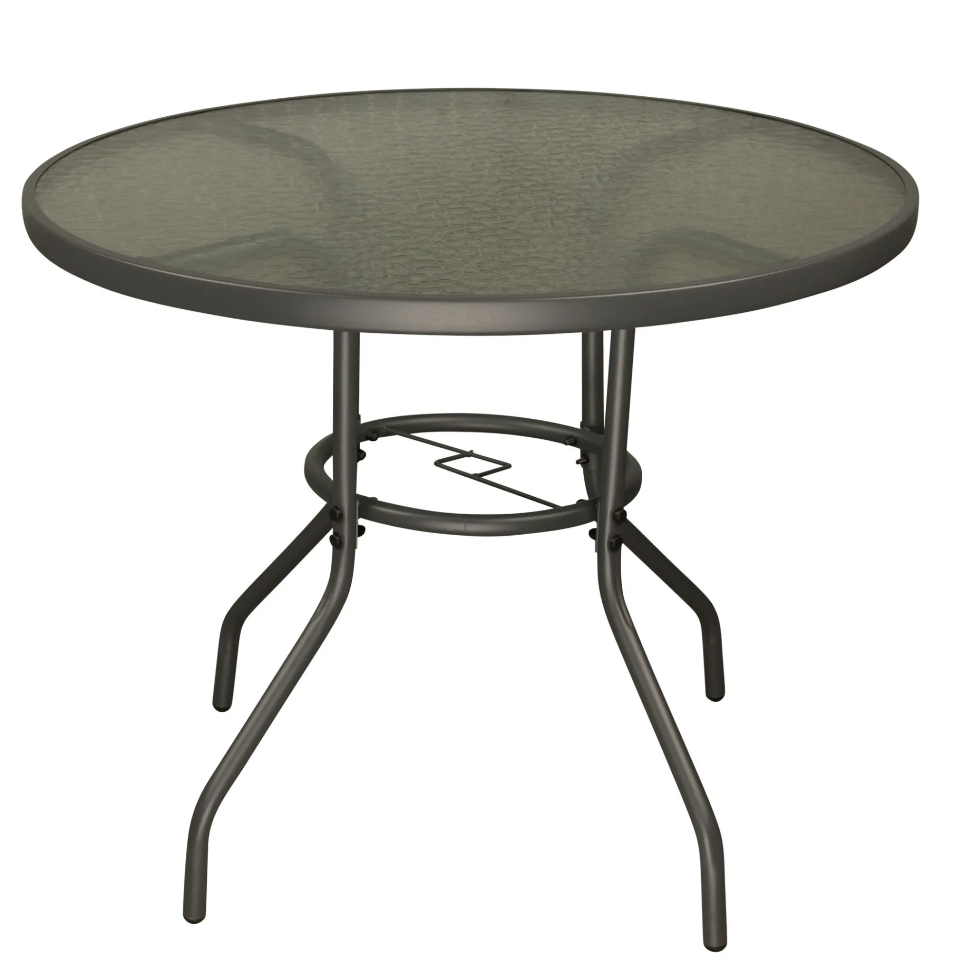 Bois le Duc Tuintafels>Tafel Zanego Ø 90 cm Antraciet