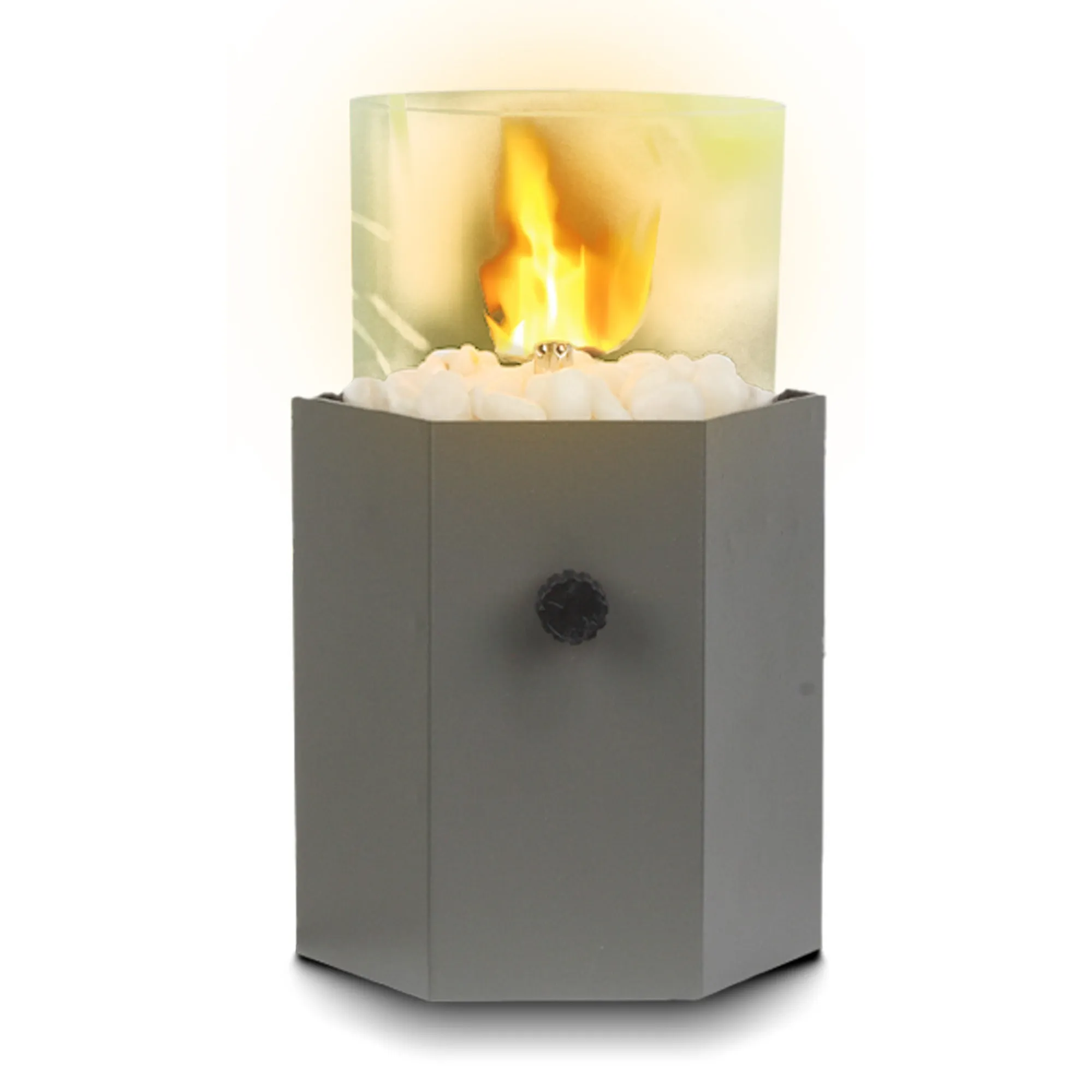 Sun Heat Vuur- & Terrasverwarming>Tafelhaard gas inca warm grijs