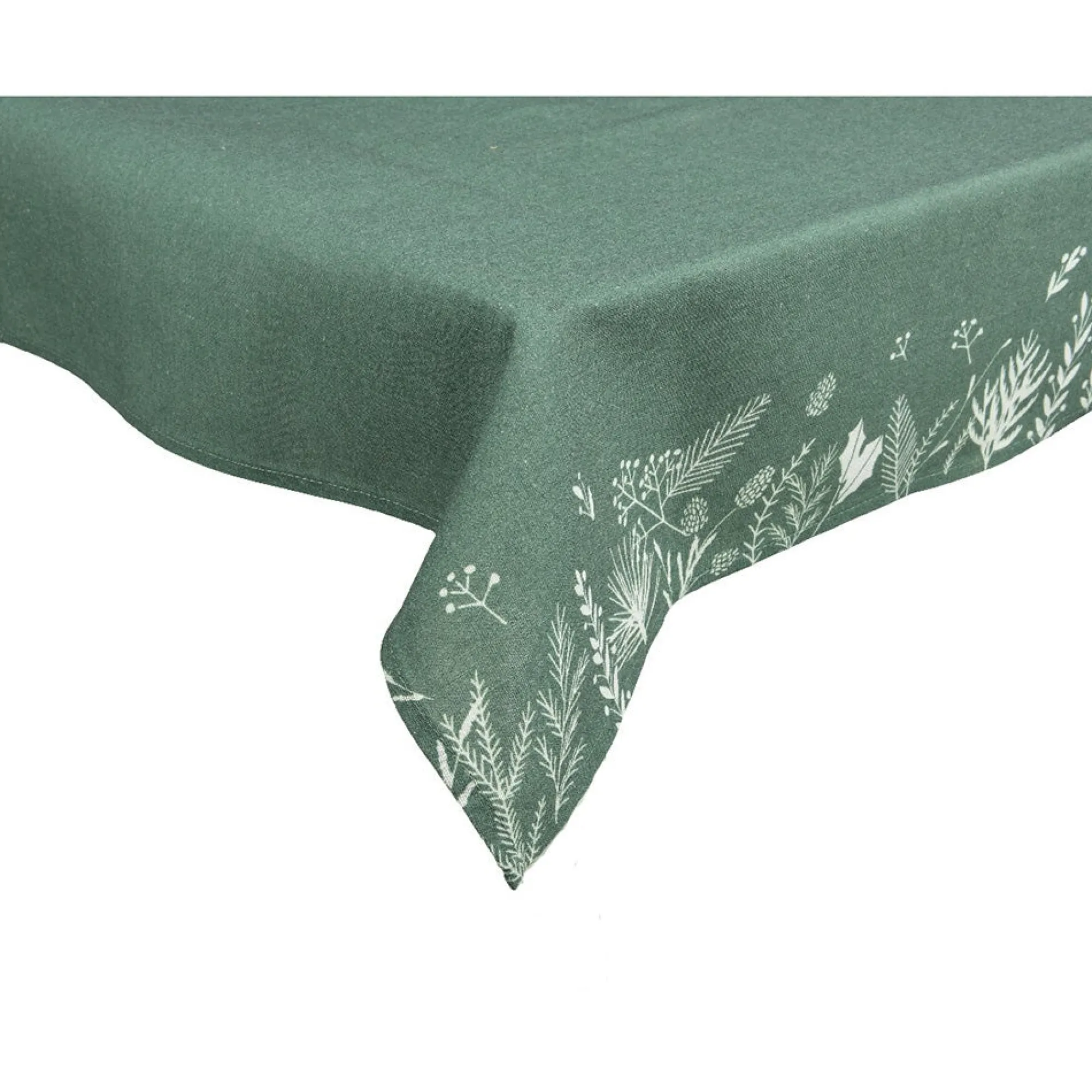 Kerstdecoratie>Tafelkleed 140 x 240 cm groen