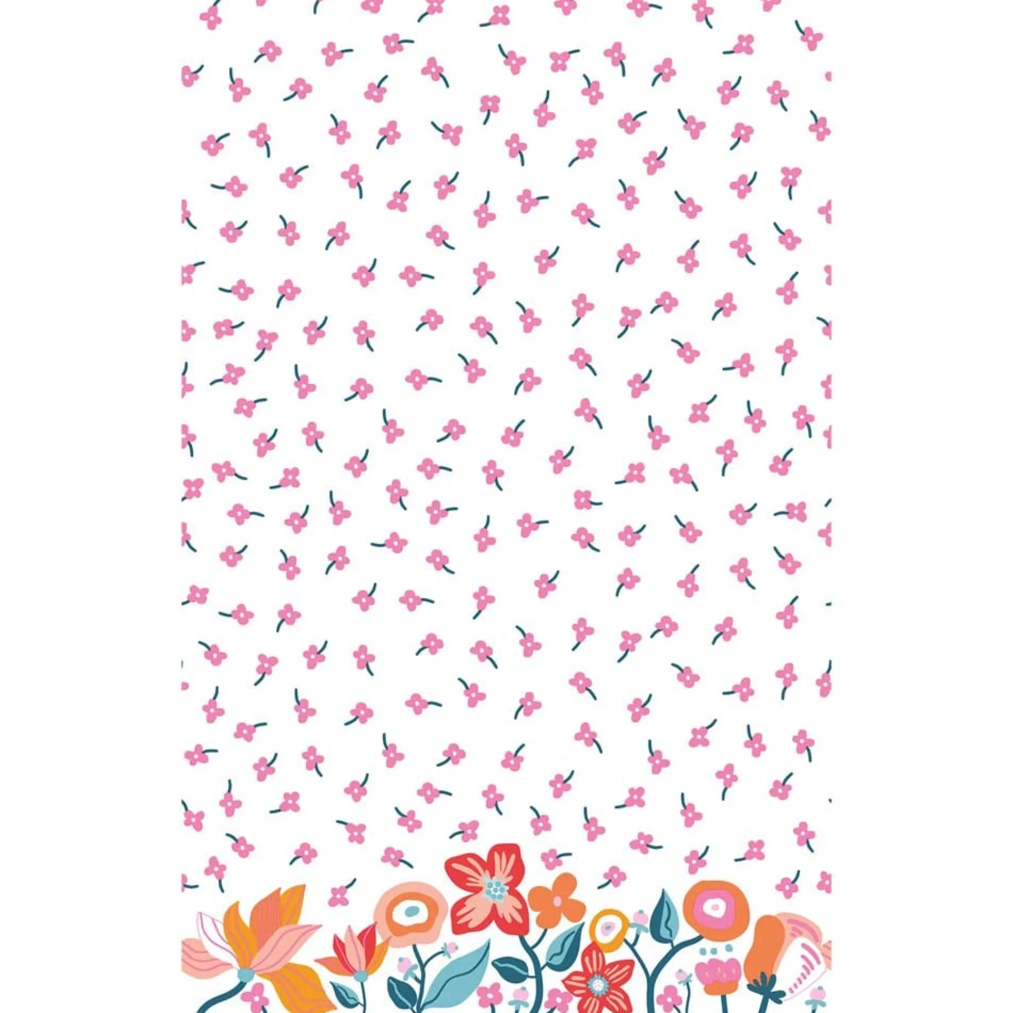 Duni Koken & Tafelen|Woondecoratie>Tafelkleed cel 138 x 220 cm Vibrant Bloom