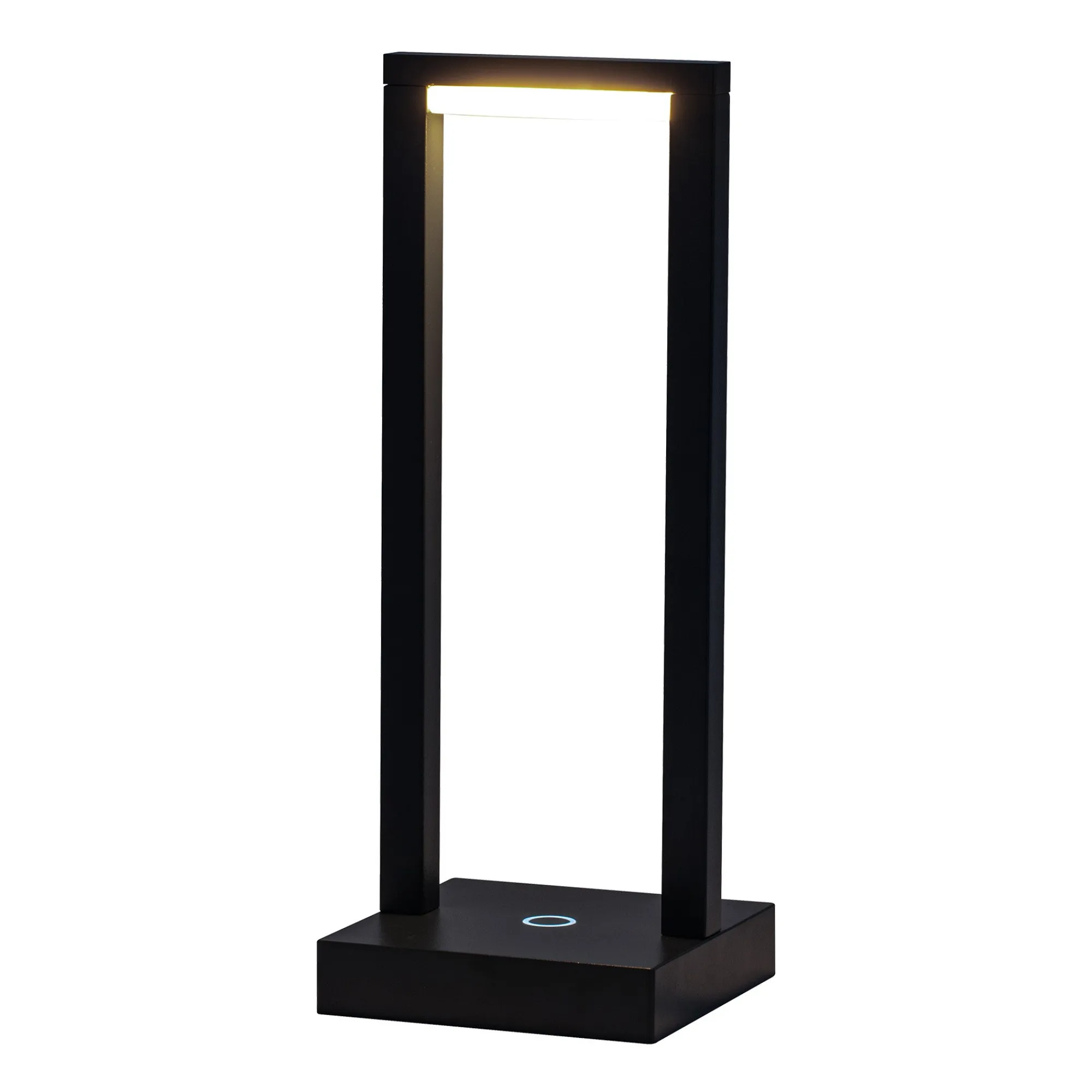Diamant Binnenverlichting>Tafellamp Fiorana LED oplaadbaar zwart