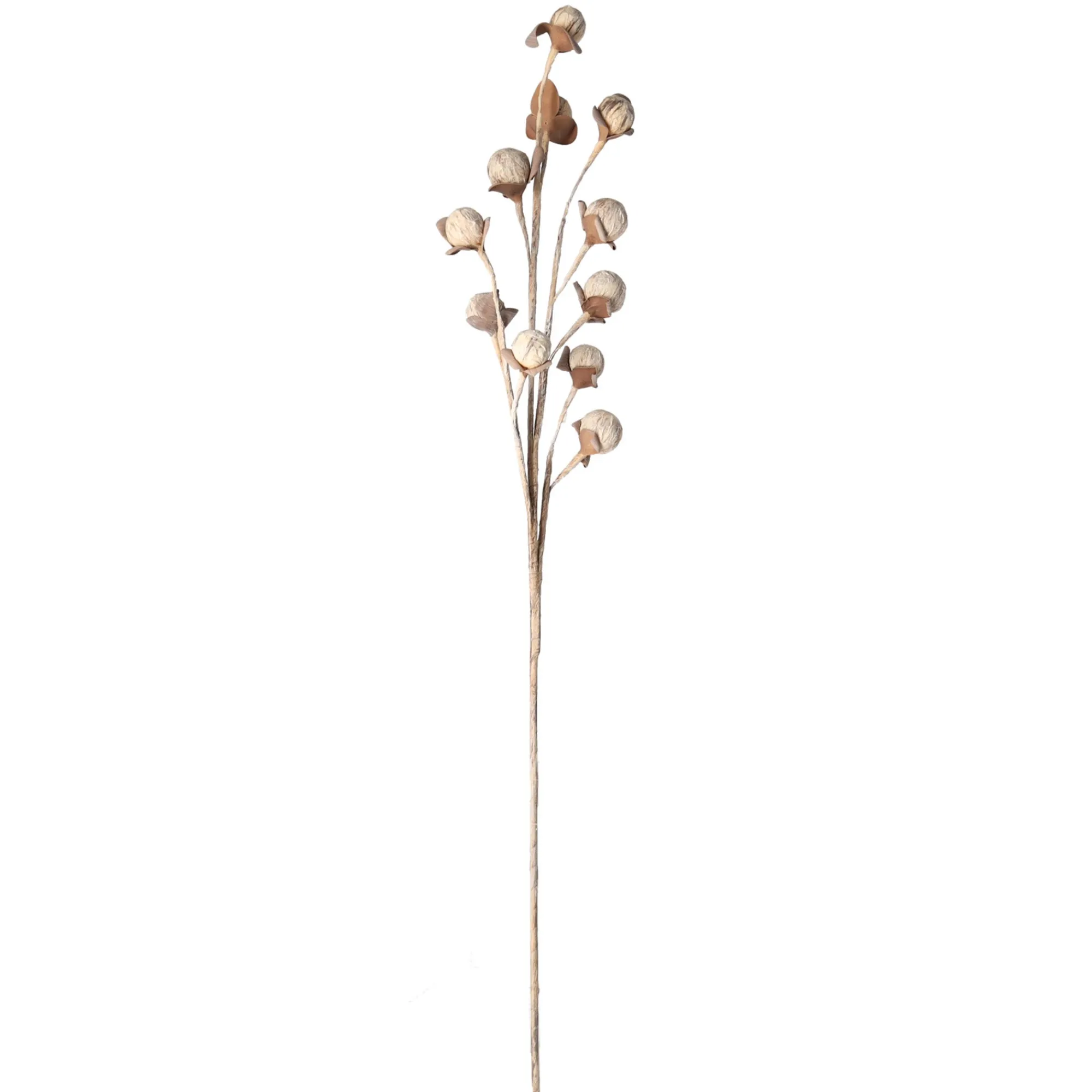 O'malley Kunstplanten En Kunstbloemen>Tak bal bruin 104 cm
