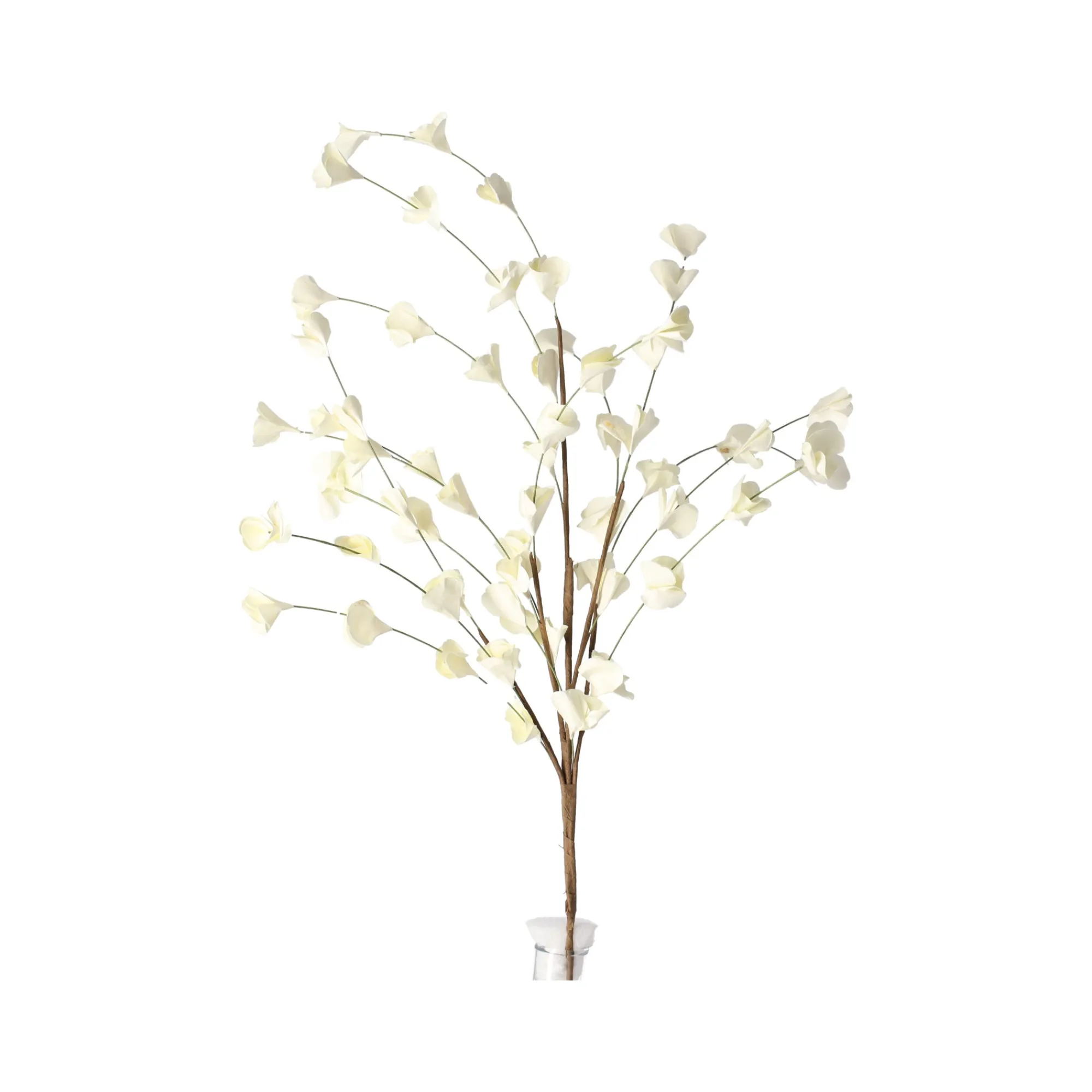 O'malley Kunstplanten En Kunstbloemen>Tak blad cream 60 cm
