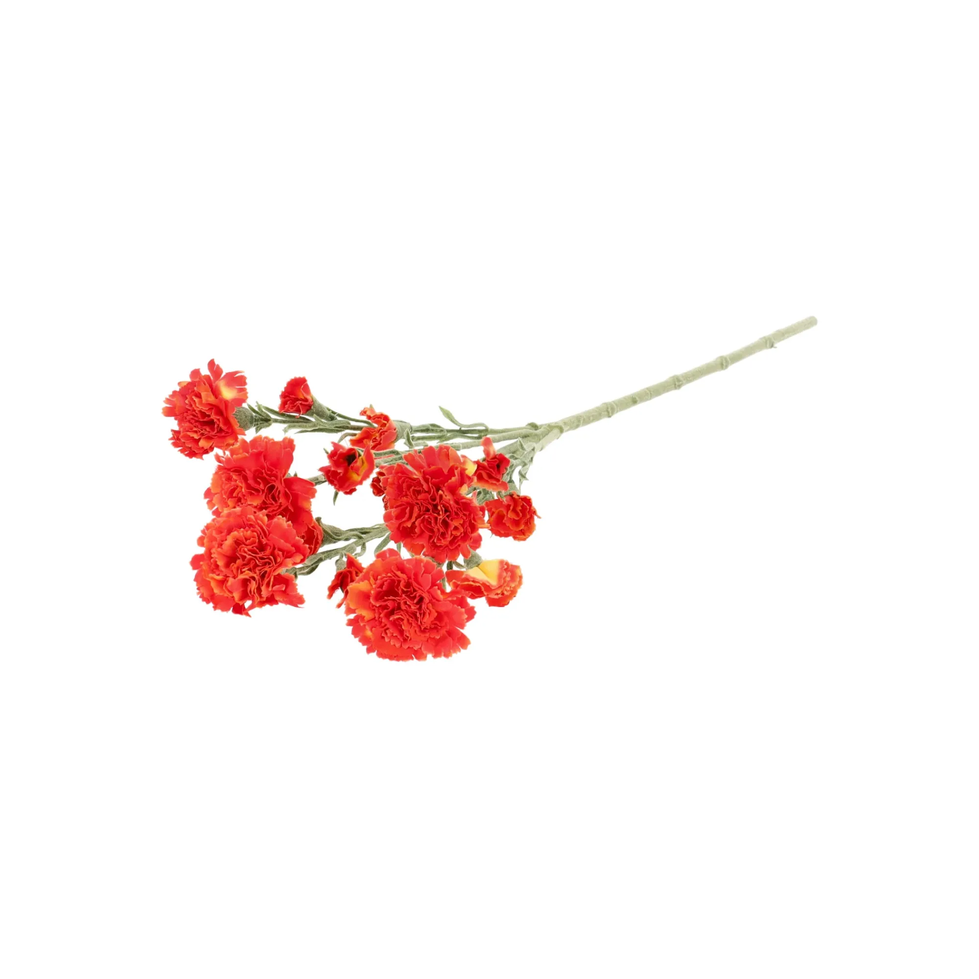 O'malley Kunstplanten En Kunstbloemen>Tak carnation oranje 68 cm
