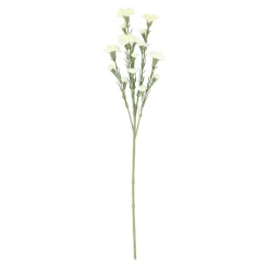 O'malley Kunstplanten En Kunstbloemen>Tak carnation wit 68 cm