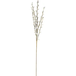 O'malley Kunstplanten En Kunstbloemen>Tak katjes grijs 70 cm