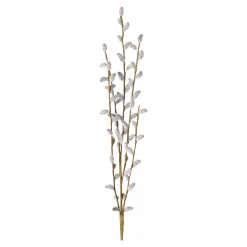 O'malley Kunstplanten En Kunstbloemen>Tak katjes wit 70 cm