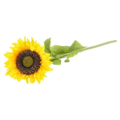 O'malley Kunstplanten En Kunstbloemen>Tak zonnebloem geel 78 cm