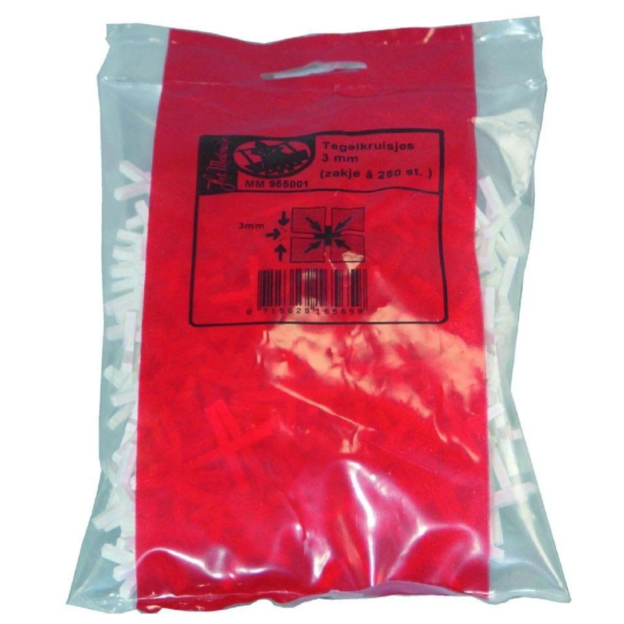 Melkmeisje Bouw>Tegelkruisjes 250st 955