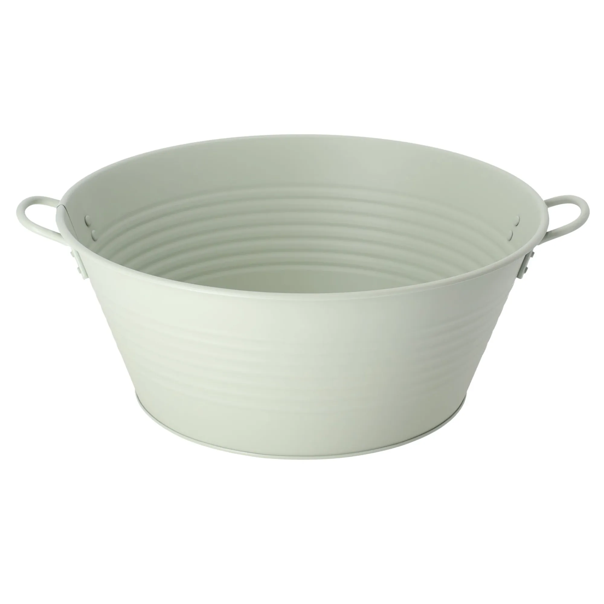 Woondecoratie>Teil hoog zink 23 cm mat mint