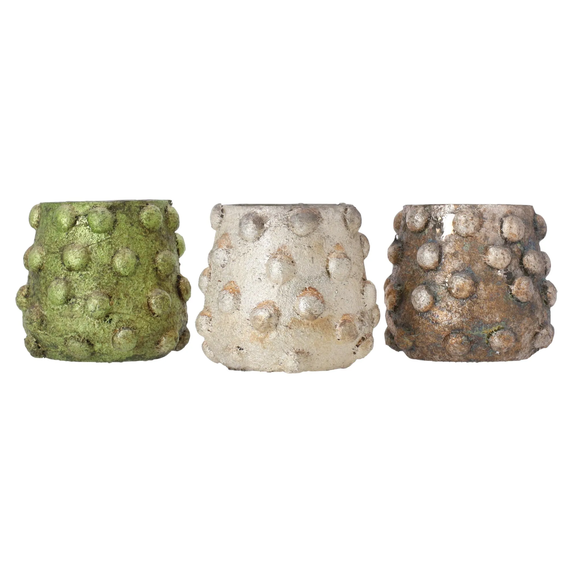 Natural Collections Kaarsen>Theelichthouder 9 x 9 cm diverse uitvoeringen