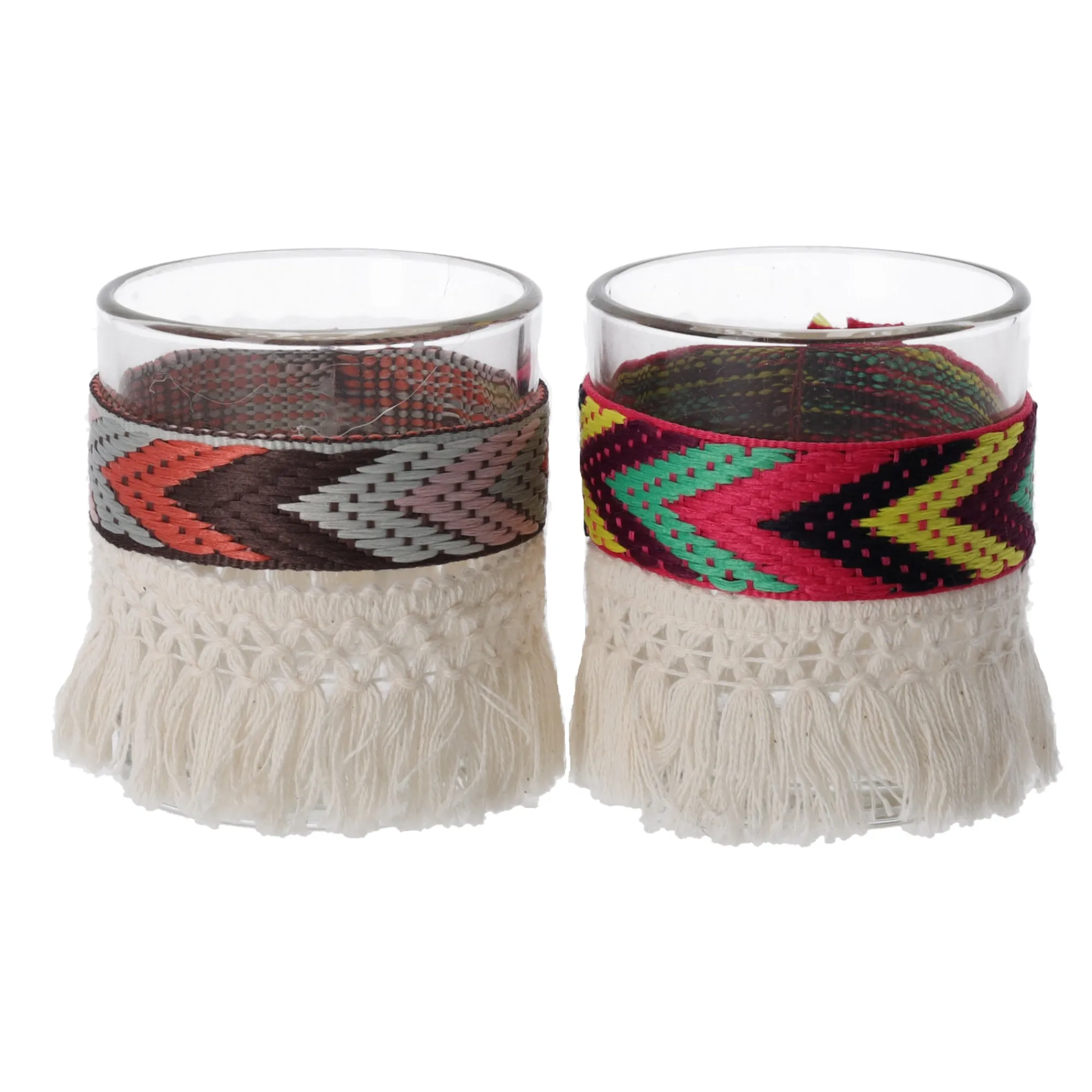 Decoris Kaarsen>Theelichthouder glas 8 cm