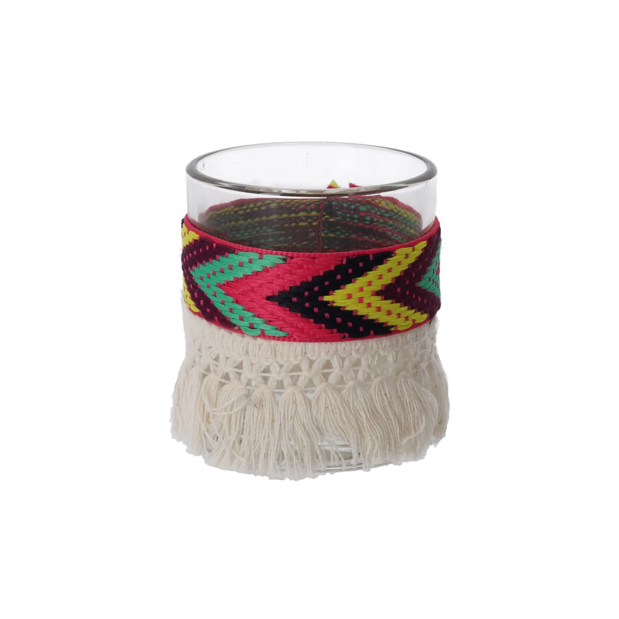 Decoris Kaarsen>Theelichthouder glas 8 cm