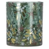 Natural Collections Kaarsen>Theelichthouder glas 8 x 8 x 10 cm 2 assorti