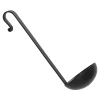 O'malley Kaarsen>Theelichthouder lepel zwart 26 cm