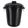 Curver Opbergen>Ton met deksel zwart 70L