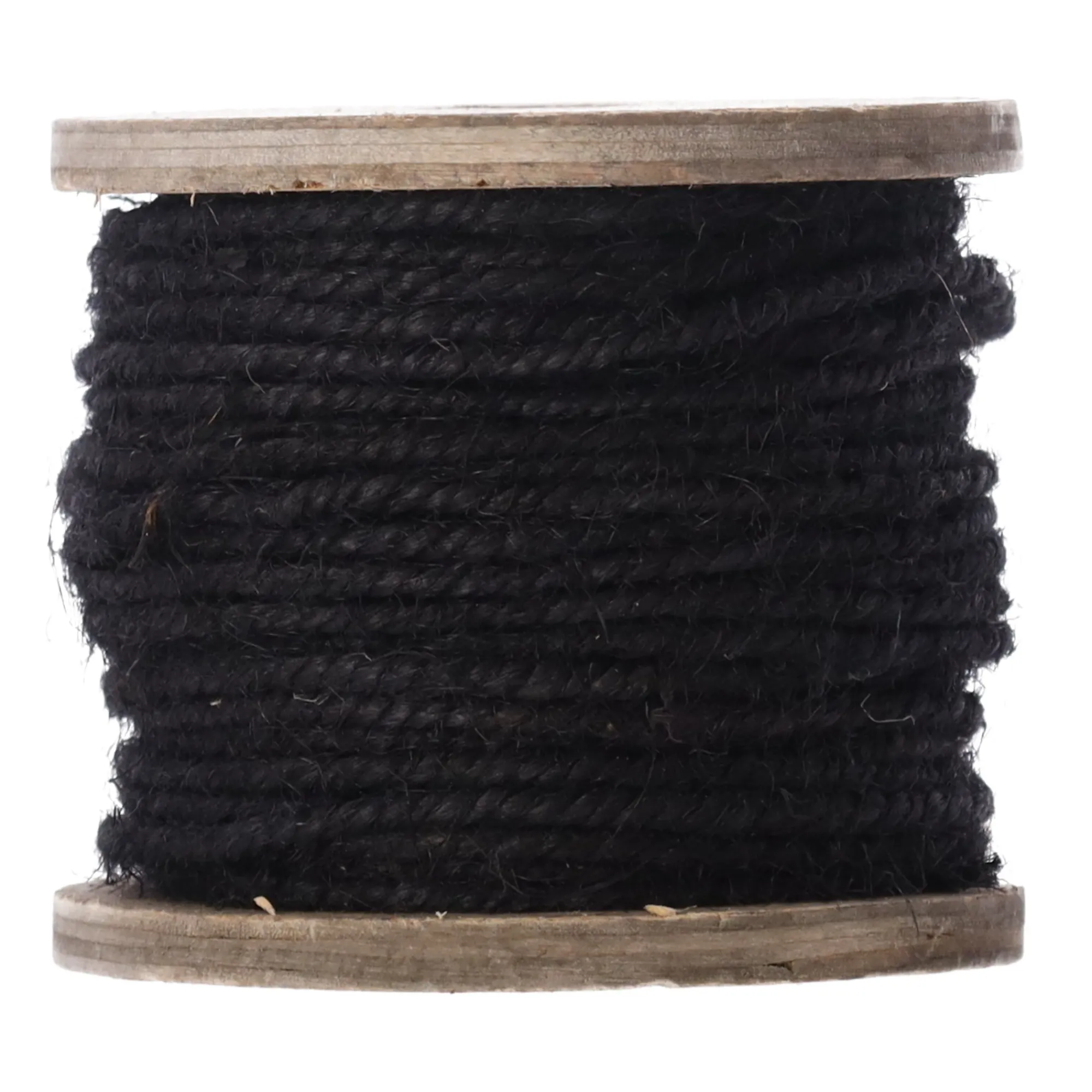 Natural Collections Woondecoratie>Touw jute 130g op spoel zwart