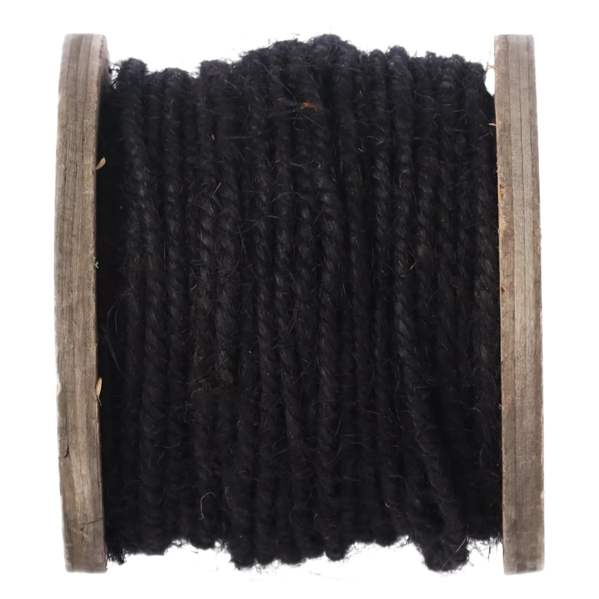 Natural Collections Woondecoratie>Touw jute 130g op spoel zwart