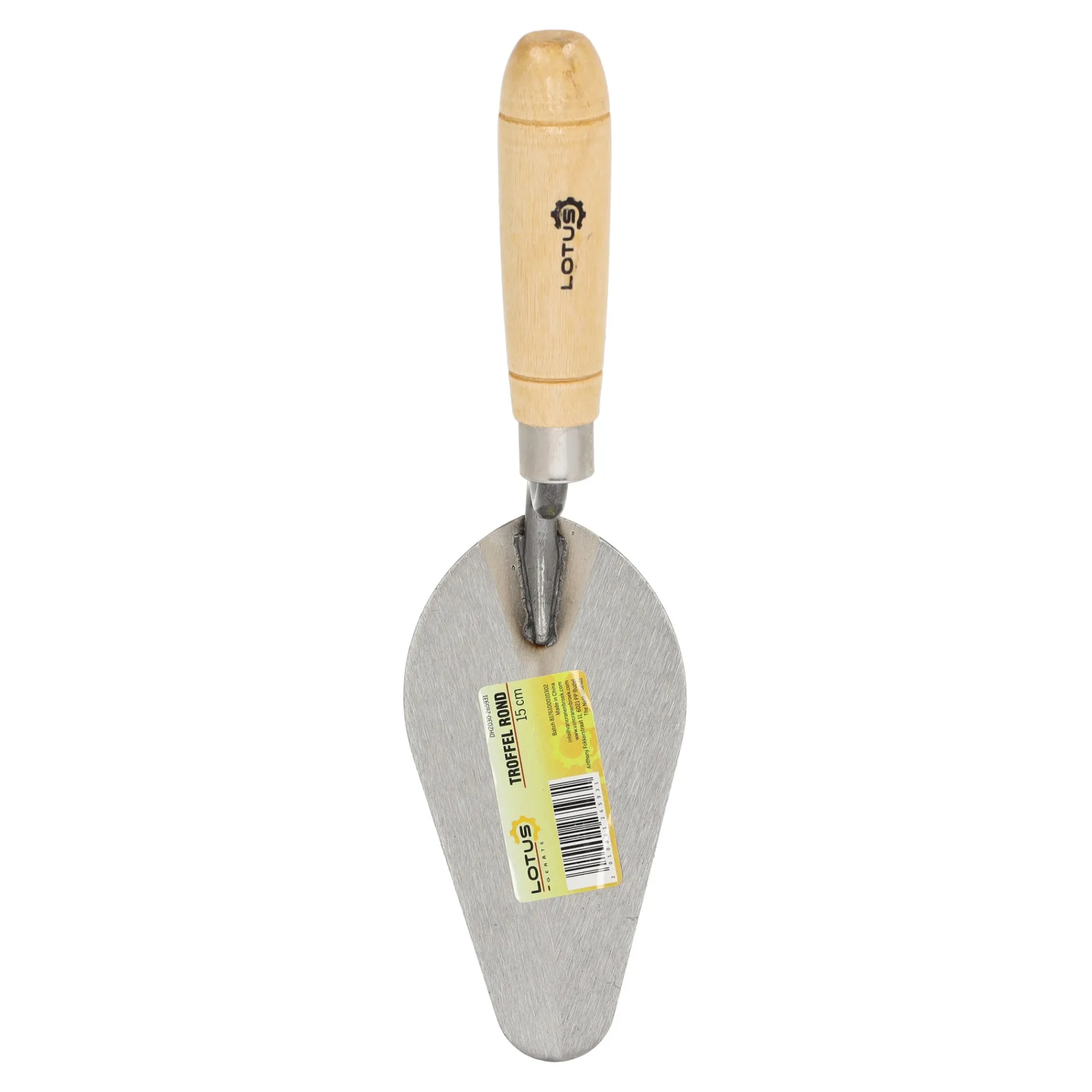 Lotus Bouw>Troffel rond 15 cm