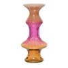 Decoris Vazen En Potten>Vaas glas recycle roze 29 cm