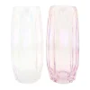 Natural Collections Vazen En Potten>Vaas luster glas 12 x 12 x 28 cm